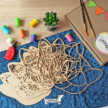Cargar imagen en el visor de la galería, Kit Cara de Gato Mandala
