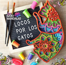 Cargar imagen en el visor de la galería, Kit gato mandala