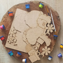 Cargar imagen en el visor de la galería, Fanart Mafalda flor amarilla
